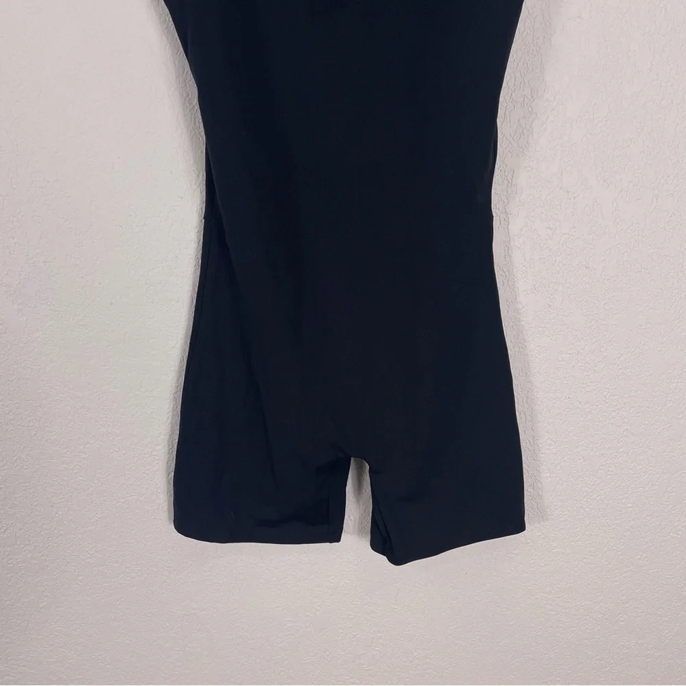 Girlfriend Collective Black Bike Unitard - Picture 5 of 9